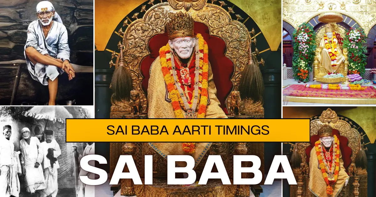 Sai Baba Aarti Timings